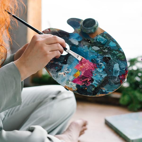 ING Træpalette, Blandingspalette, 2-pak