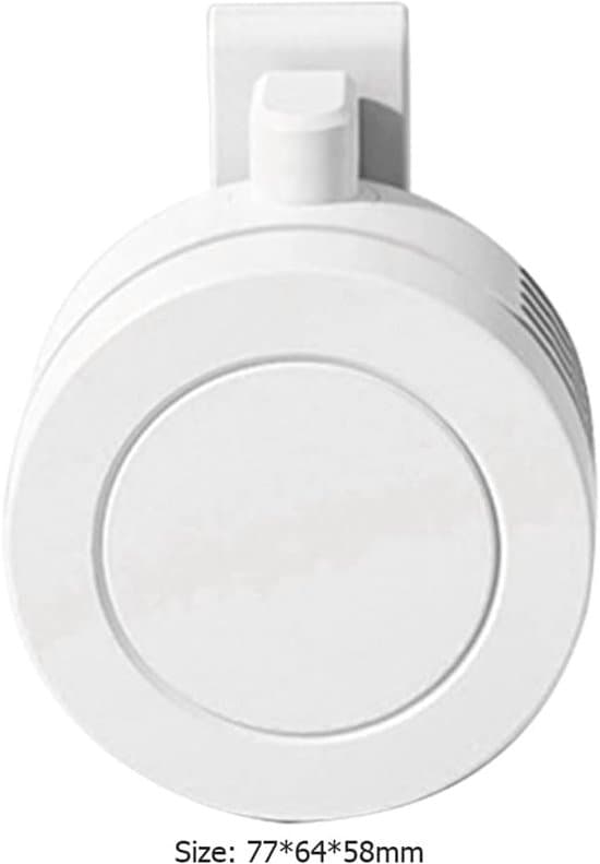 ING Luftkølet radiator - Mini ventilator genopladelig via USB - Bærbar ventilator
