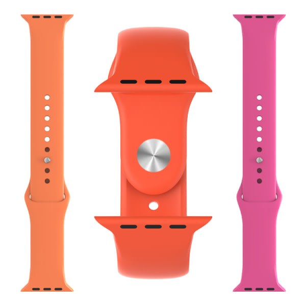 Passer til Apple Watch silikone rem 38/40/41mm rem Sort