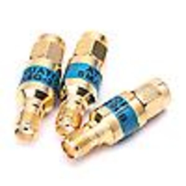 Golden Attenuator Sma-jk Han til Hun Rf Koaksial Attenuator 2w 0-6ghz 30db