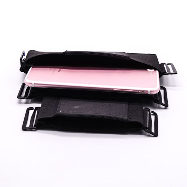 Minimalistisk Osynlig Plånbok Unisex Midjeväsk Mini-Pouch för Nyckelkort Telefon
