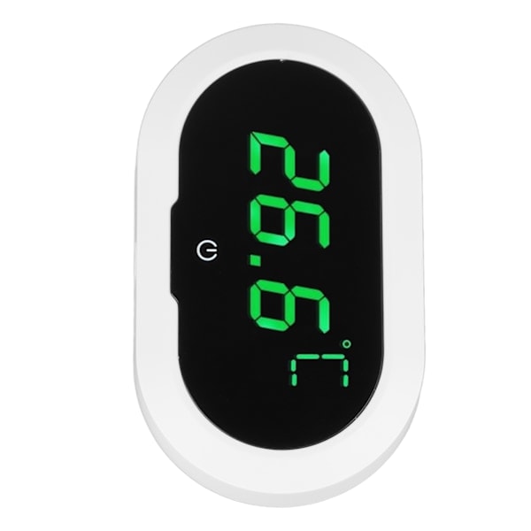 Akvarium Termometer Høj Præcision Digital Display 0 til 50°C Målbar Fisketank Temperaturmåler for Målefejl Så Lav Som 0,1℃, Hvid