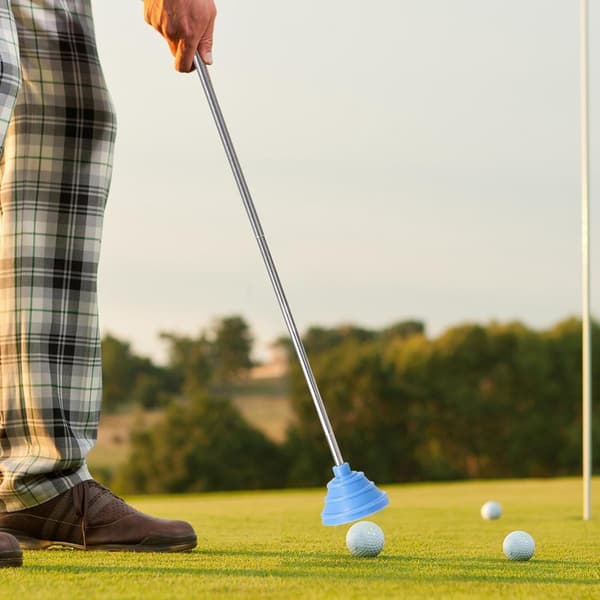 Golfklubbor - bollplockare - golftillbehör - golfklubbor - system för att plocka upp golfbollar - du behöver inte böja dig