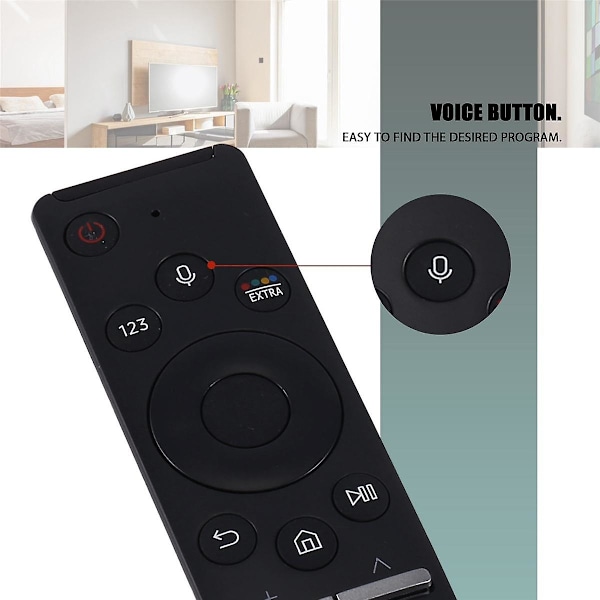 Bn59-01242a Kaukosäädin Televisiolle Äänellä Bluetooth N55ku7500f Un78ks9800 Un78ks9800f Un78ks980
