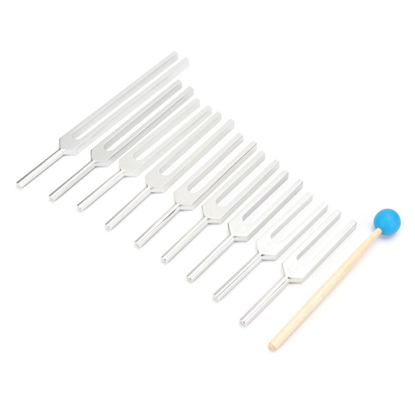 9-pack Läkningsfrekvens Stämgafflar Set (174-963Hz)