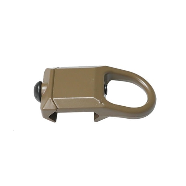 RSA-BB QD Release Buckle Strap Sinklegering Taktisk Sling Swivel Khaki