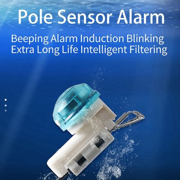 Rod Slight Sensor Lysbitt Hook Fiskeindikator Fiske Stang Misfarging Buzzer Alarm Egnet([HK])