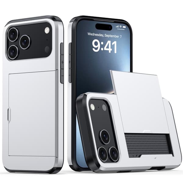 ING iPhone 17 Pro telefoncover med kortholder.