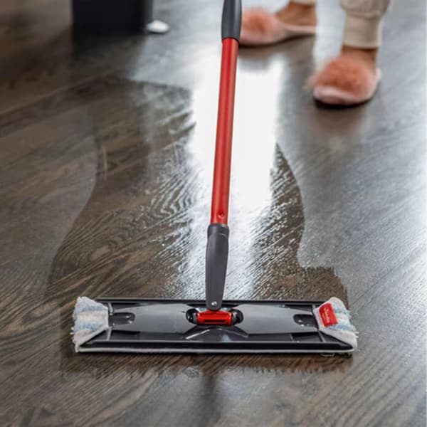 4-pack - Mikrofibermoppdynor för O-Cedar H2pro moppsystem - Mopphuvudbyten - Maskintvättbara och återanvändbara
