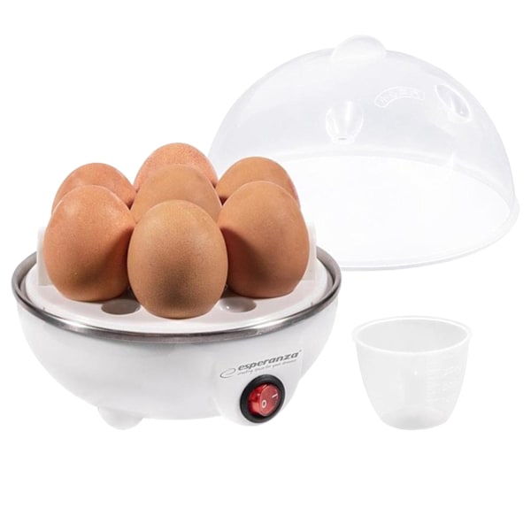 Esperanza - Eggkoker for 7 Egg - Hvit