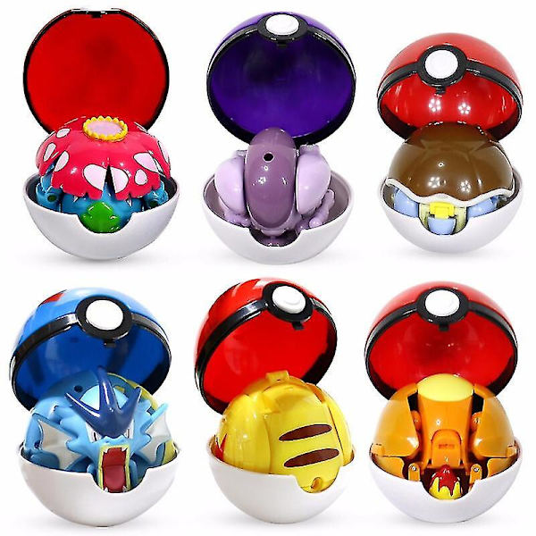 Mewtwo Leikkisetit Pikachu Charmander Lunala Scroll Actionfiguurit Lapsille Charizard Charizard With box