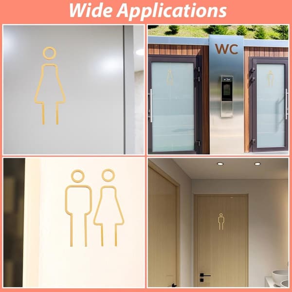 Dailygoods - WC-kyltit miehille ja naisille