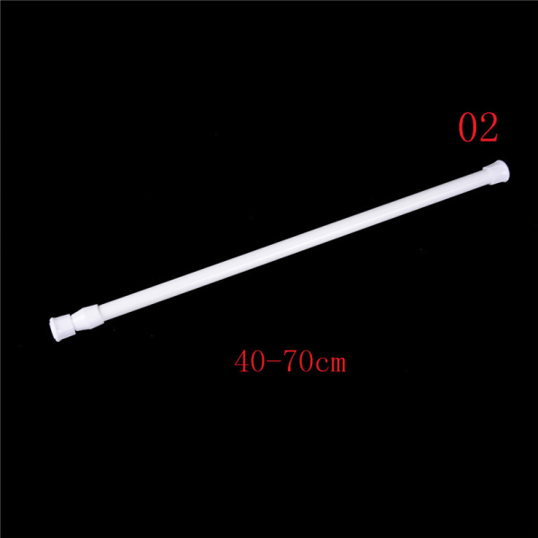 Adjustable metal curtain rod 40-70CM