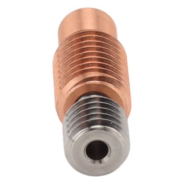 2 stk. Nozzle Hals Varm Ende Varm Ende Rør Gengede 3D-Printer Tilbehør til V6