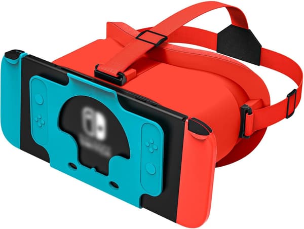 VR-headset - Designet for Nintendo Switch LCD/OLED, VR-briller med Ad