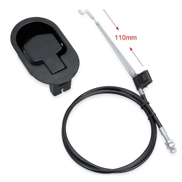 Handtag i legering + kabel till fällbar soffa, utlösningshandtag för fällbar soffa, reservdelar