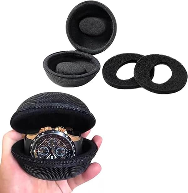 ING 2-pack klockbox - 10*10*5 cm - Förvaringsbox för klocka/smartklocka på resan