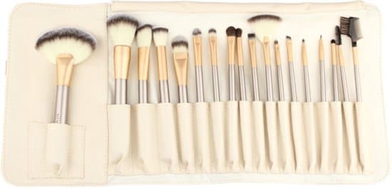 Makeupbørster - Settingbørster - Professionelle makeupbørster - High-end syntetiske foundationbørster