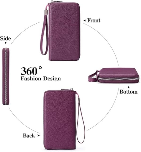 Naisten lompakko - Clutch - Violetti
