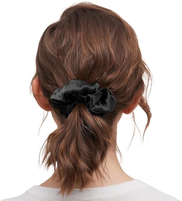16-pak hårelastik scrunchie hårbånd satin scrunchie hårelastikker hårbånd til en hestehale crunchie hårelastik damehår