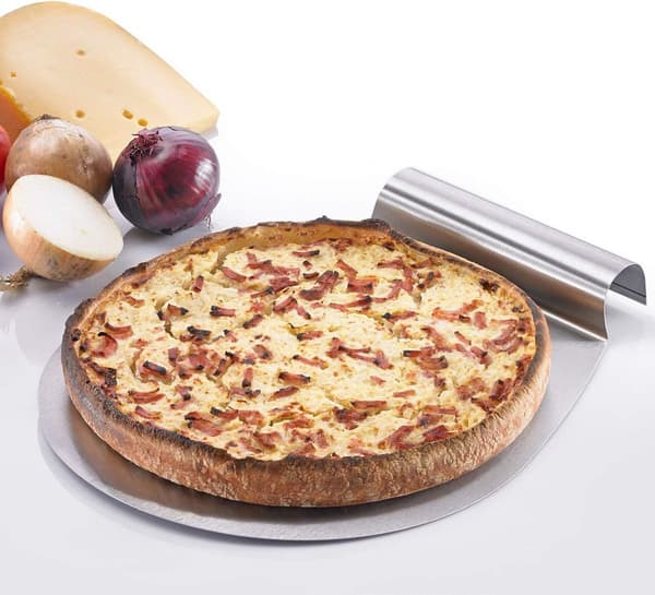 ING Tårt-/pizzaspade, diameter: 32 cm, rostfritt stål, silver