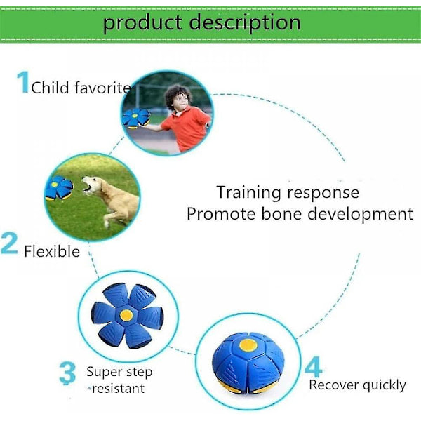 Lemmikin lelu lentävä alus pallo, lentävä alus pallo koiralle