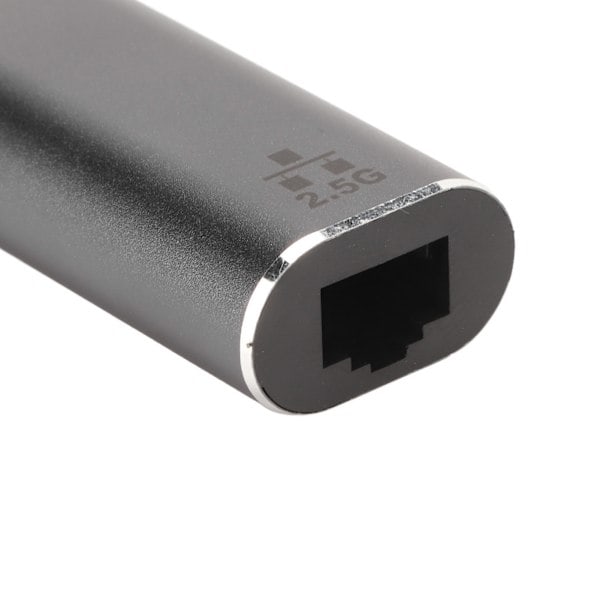 USB-C - Ethernet-sovitin, nopea liitä ja käytä, USB Type-C - RJ45 2,5G Gigabit Ethernet LAN -verkkosovitin