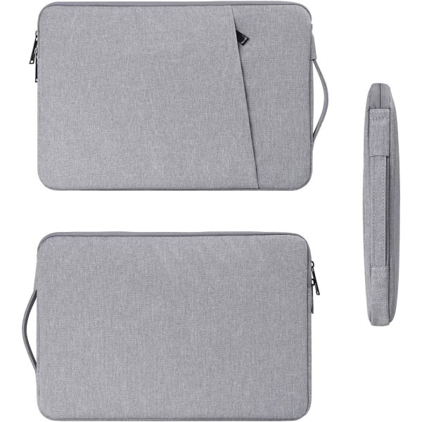 14 tuuman kannettava tietokoneen kotelo, HP 14 kannettavalle tietokoneelle/HP Chromebook X360:lle/ EliteBook 840:lle/ Stream 14:lle, Lenovo Yoga C940 C740:lle/ IdeaPad 14:lle (Vaaleanharmaa)