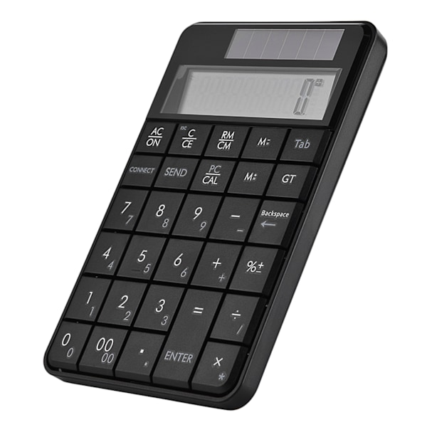 Mini 2.4G USB Langaton 2-in-1 29-Näppäimen Numeronäppäimistö ja Laskin LCD-Näytöllä