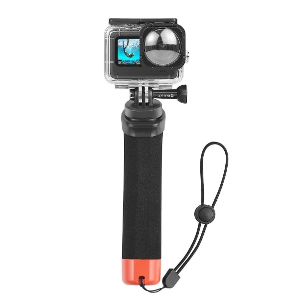 GoPro Waterproof Floating Grip - Compatible with Hero 10 9 8 7 6 5 4 3+ 2 1 - Secure and Buoyant for Underwater Filming