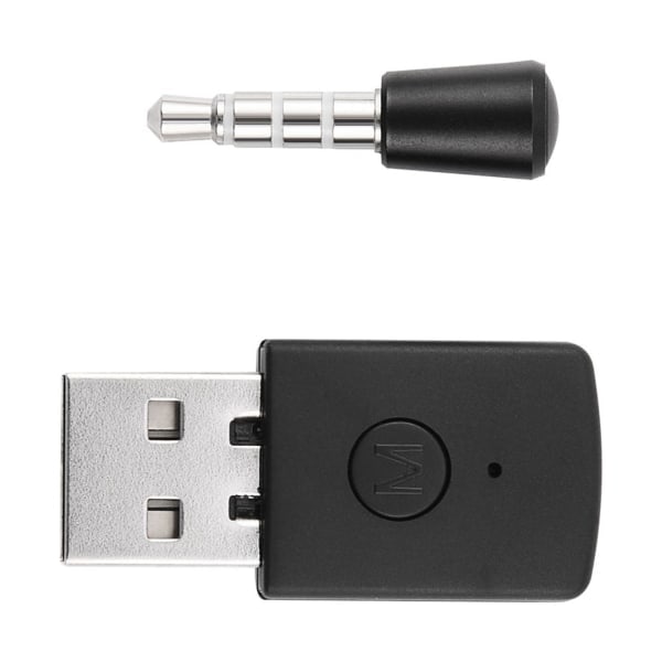 Mini USB 2.0 Bluetooth 5.1 Adapter/Dongle, Mottaker og Sender for PS4/PlayStation