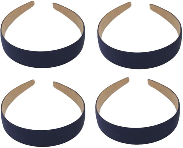 Skridsikkert elastisk hårbånd i fire dele, kvinders hverdagsaccessories, khaki.