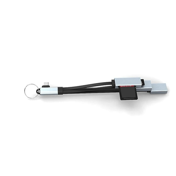 USB-C HUB Kortläsare, Typ-C till USB 3.0/2.0 Hub med SD/TF Kortläsare, OTG-adapter för Mobila Enheter