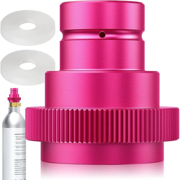 CO2 Quick Adapter - CO2 Sodavandsadapter til Sodastream (Pink)