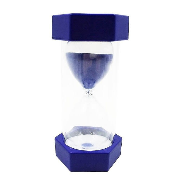 Enkel Hexagon Sand Timglas 8 Minuter Plast Säkerhet Sand Timer Timglas Timglas Gåvor
