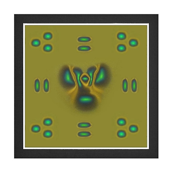 Magnetisk feltvisningsfilm, magnetisk feltdetektor til at se magnetfelter til videnskabelige projekter