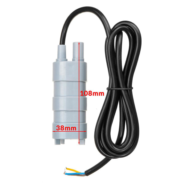 12V Högflödes Submersible Vattenpump - Whale Pump för Husbil och Husvagn - Pålitlig Vattenförsörjningslösning