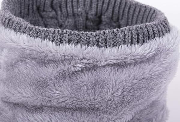 Vinter Halsvarmer - Varm Halsvarmer - Unisex - Lys Grå