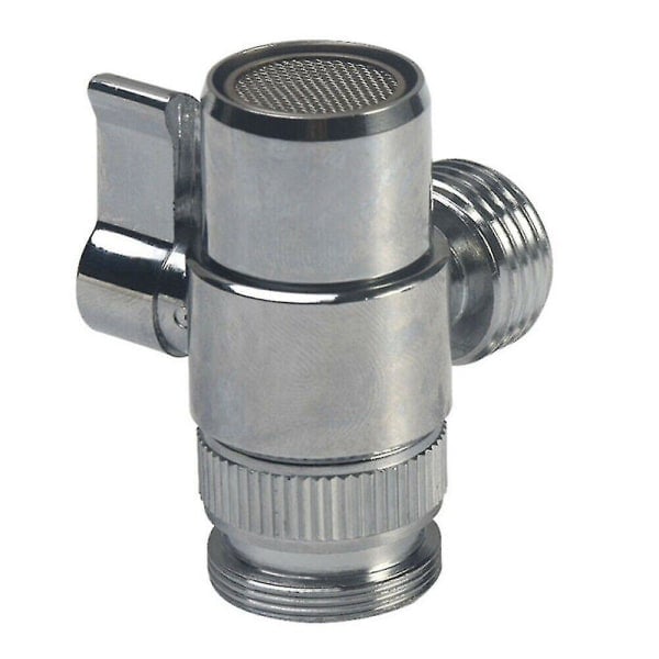 Blandebatteri Diverter Vaskeservantkran Vannkran Deler Adapter For Vaskemaskin. (sølv)(1 stk)