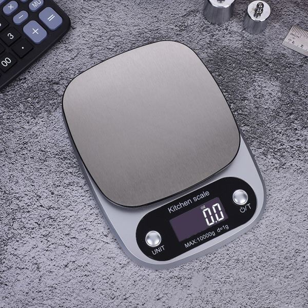 Keittiövaaka leivontaan, jopa 10 kg, 1 gramman tarkkuudella Elik