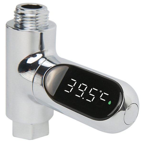 LED Dusjtermometer - Digital Termometer 0-100°C - 360° Roterende Display, Nøyaktig Temperaturmåler