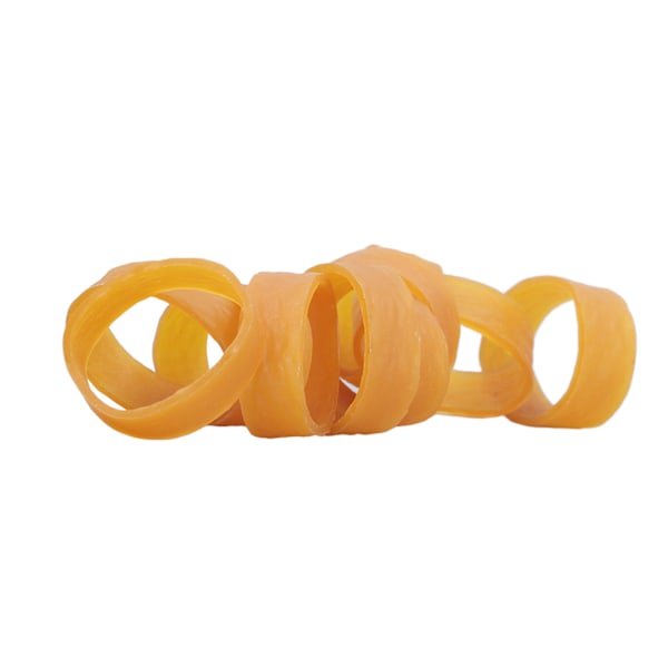 120 stk myke og sterke elastiske gummibånd for industriell bruk, 10 mm brede og 80 mm omkrets