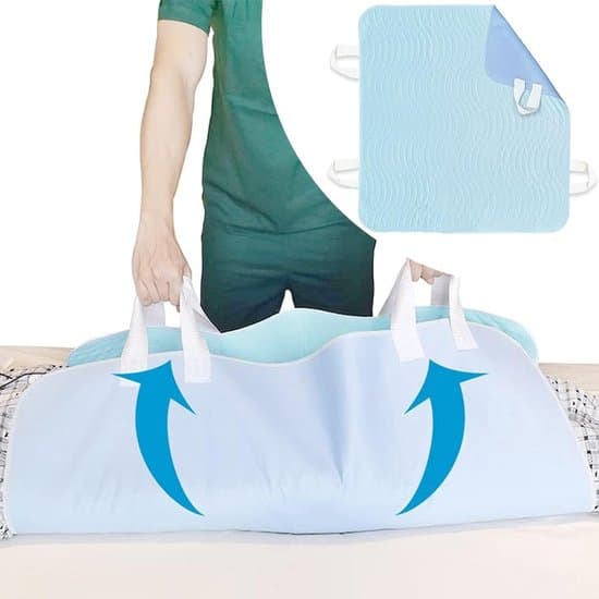 Vanntett underlag 86x91cm – Vaskbart beskyttende underlag – 4-lags konstruksjon – Polyesterfiber + TPU