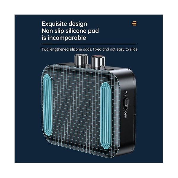 Bluetooth 5.3 Auton Aux-ääniadapteri Vastaanotin 3,5 mm Langaton Handsfree-puhelu Musiikkiääniadapteri ([HK])