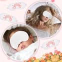 ING 15-delars vitt sovmaskset, roligt sovmaskset, DIY-sovmaskset, mjukt sovmaskset. Barnspel.