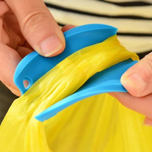 stk silikon plastposehåndtak silikon søppelposehåndtak handlepose plastpose handlepose 4 farger