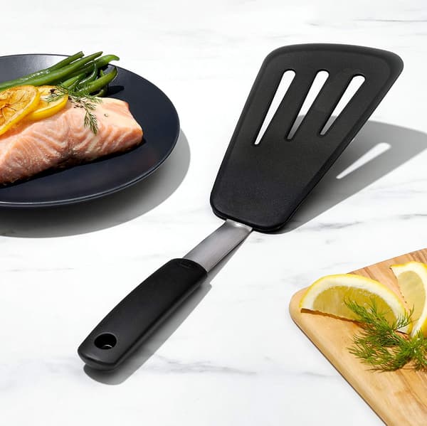 Silikon Flexibla Omelettvändare, Svart
