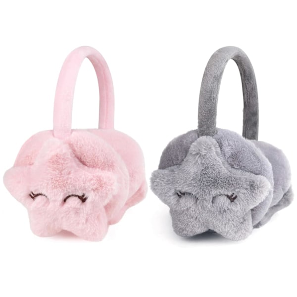 Winter Plush Earmuffs, Ladies Earmuffs Warm Ear Warmers