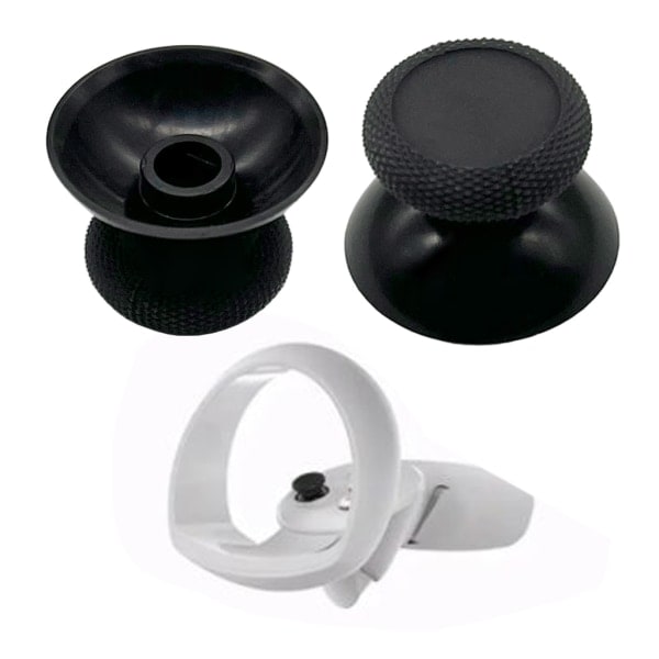 Ersättnings-Joystick-Kontrollknappar Reparationstillbehör Analog Tummepinne-Hatt för MetaOculusQuest2/ Pro VR-Kontroller null - 2 0.01
