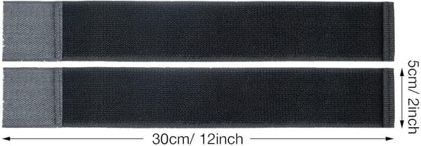 Justerbart fire-delt benskinner sæt til fodboldspillere, 30×5×0.5cm, velegnet til løb og cykling, sort.